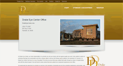 Desktop Screenshot of drakeeyecenter.com